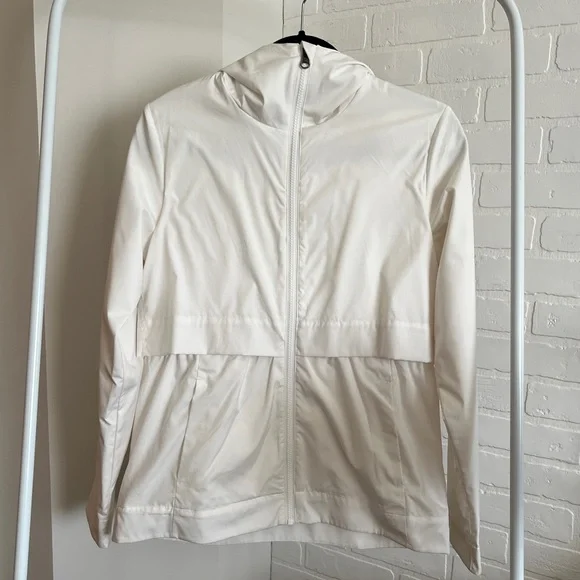 Lululemon White Nylon Jacket - Picture 1 of 3
